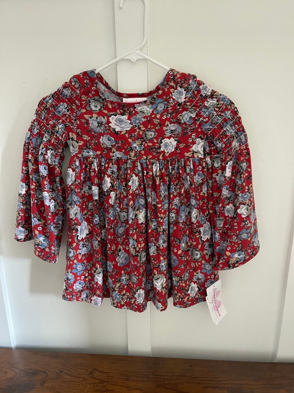 NWT Bonnie Jean Girls 6x flower dress